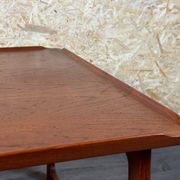 Table basse en teck des années 60-70 Kubus par Jalk Vodder Andersen pour Dyrlund Danemark