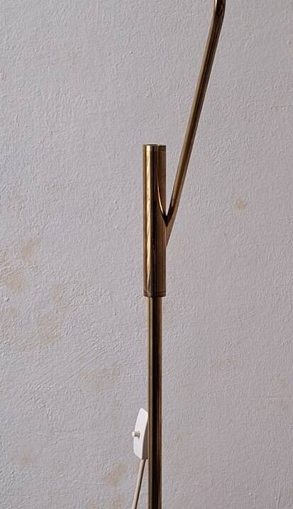 Lampe de sol ajustable des années 1950, style milieu de siècle