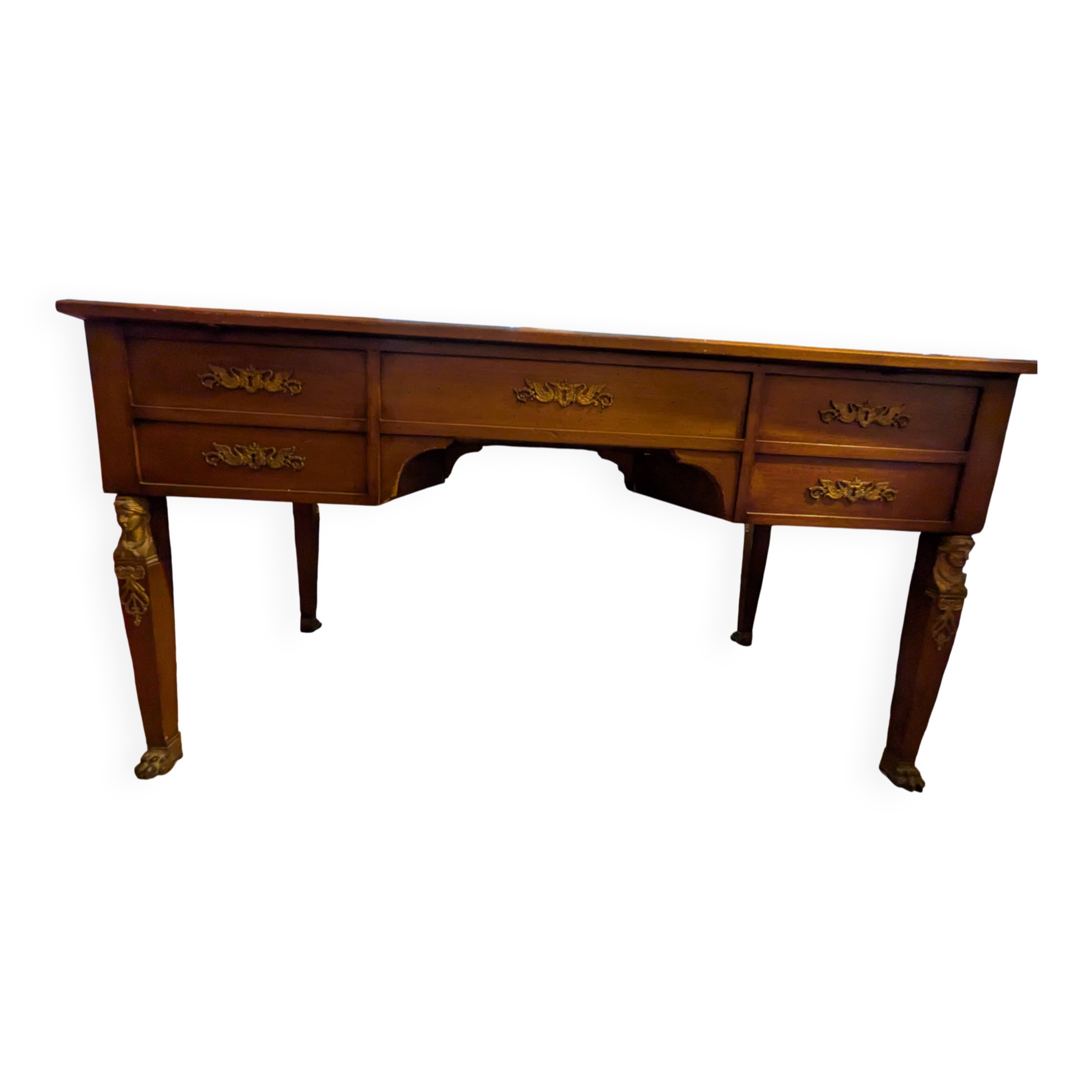 Empire desk in excellent condition. Possibility to sell it individually or as a set.
