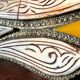 Large round Moroccan handcrafted mirror, 50cm