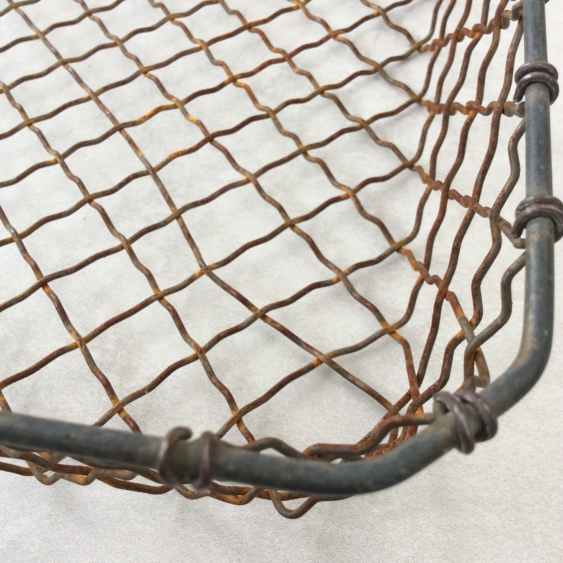 Metal office storage basket