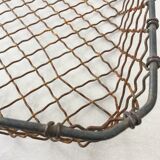 Metal office storage basket