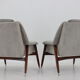 1980s pair of italian refurbished armchairs