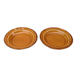 2 polylobed soup plates In the Haute-de-Provence earthenware style