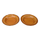 2 polylobed soup plates In the Haute-de-Provence earthenware style