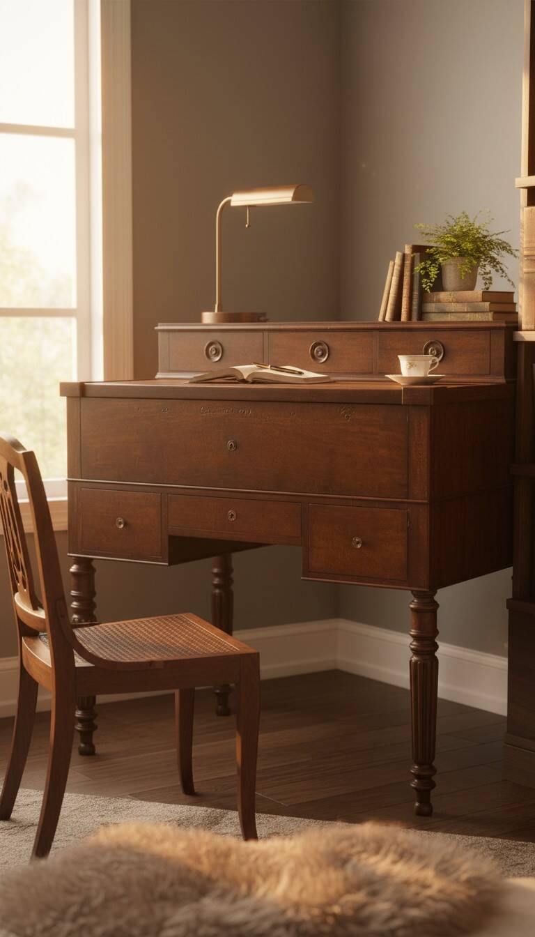 Graduated desk Louis Philippe period 19th century