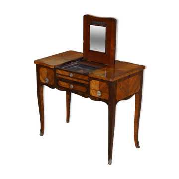Table de Coiffeuse Louis XV Restaurée XIXe Siècle par Alfred Beurdeley