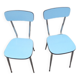 Two chairs Two Formica stools