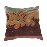 Aubusson 19th Castle Cushion