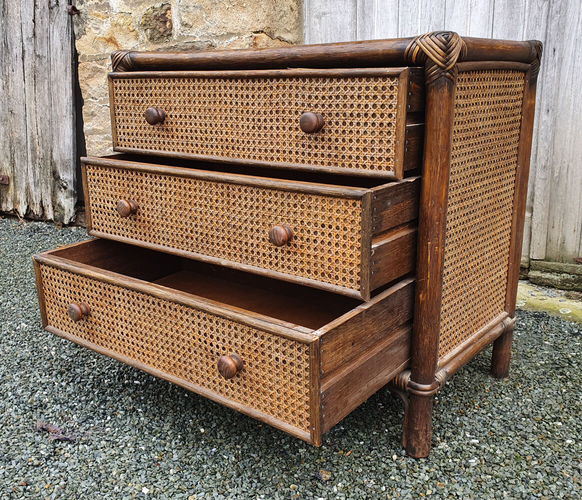 Vintage, bamboo and rattan, 60s and 70s