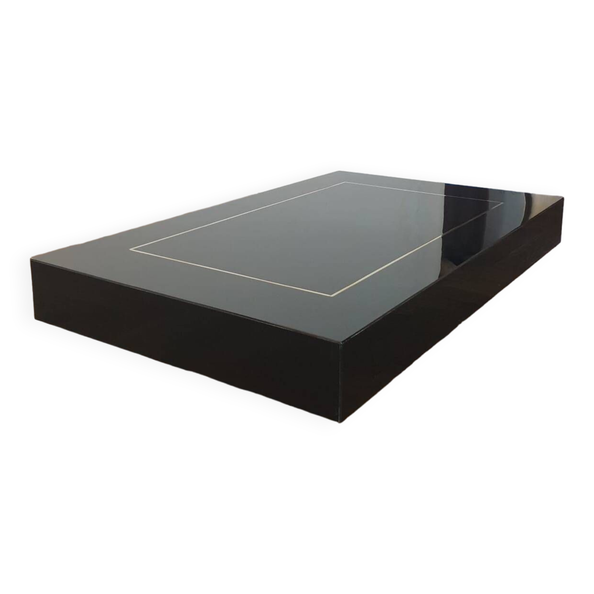 Ligne Roset lacquered coffee table vintage 70s/80s
