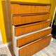 Commode scandinave teck circa 1960
