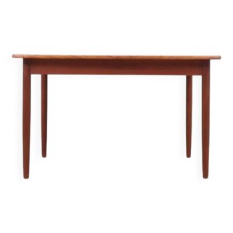 Teak table, Danish design, 1960s, production: Denmark