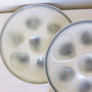 4 oyster plates Moulin des Loups 2106174