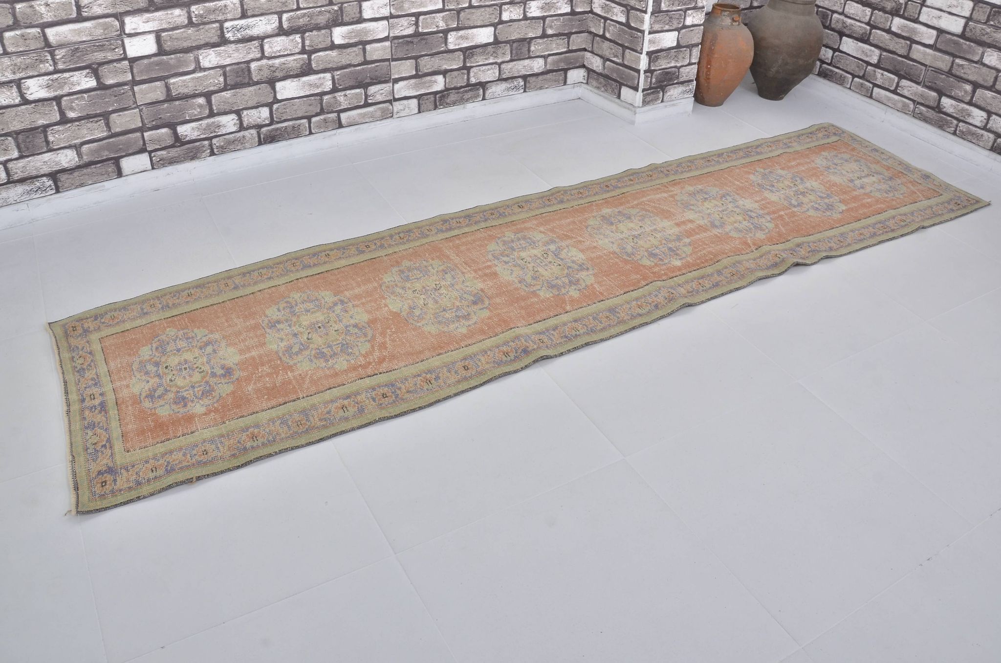 Oushak Anatolian Decorative Runner Rug sku 819