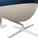 Auckland lounge chair and ottoman by Jean Marie Massaud for Cassina