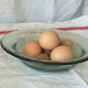 Two thick glass plates