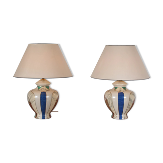 Pair of Paulo Marioni table lamps for Marioni, Italy, 1960