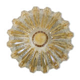 Glass globe ceiling light