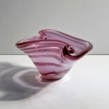 Italian Alexandrite Bowl, handmade with stripes - 1970s