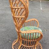 "Emmanuelle" rattan armchair
