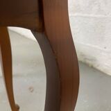 Vintage Louis XV style nesting tables in cherry wood