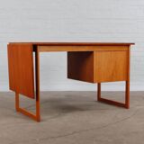 Vintage Teak Schreibtisch VI Ma Mobler Danish Mid Century 60er
