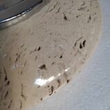 Empty travertine pocket