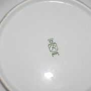 6 assiettes en porcelaine vintage a fleurs Bavaria
