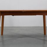 Table à manger extensible en chêne des années 1960, Allemagne