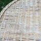 Rattan side table