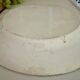 Large round antique dish