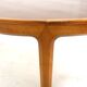 Dining table in walnut, "Facett 3-132" Bertil Fridhagen, Sweden.