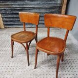 Old French cafe chairs set of 4 pcs