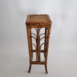 Bamboo plant holder from the years 60