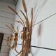 Appliques aux épis de blé et feuillage doré