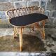 Rattan desk