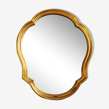 Golden frame mirror 45x53cm