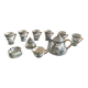 Art ceramic coffee/tea service by linda hojem (1999) - 10 pieces