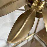 Florentine flower wall lamp revisited mounted as a portable lamp