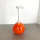 Pop Art "Flame" opaline Florence vase, 1970s, Italy