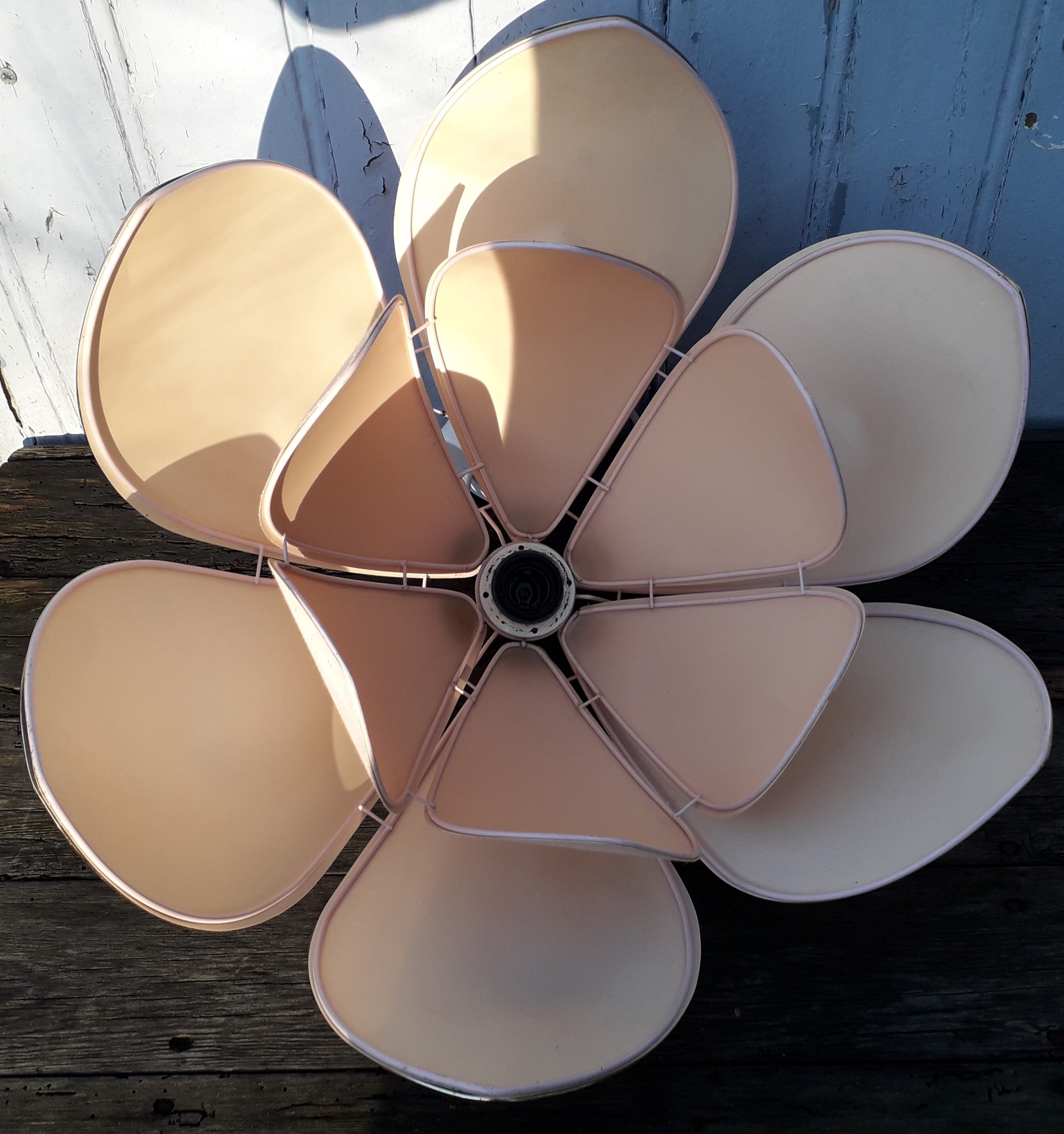 Suspension flower petals