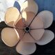 Suspension flower petals