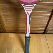 Raquette Tennis Ancienne MS Marco École 2 Bois Sport Vintage