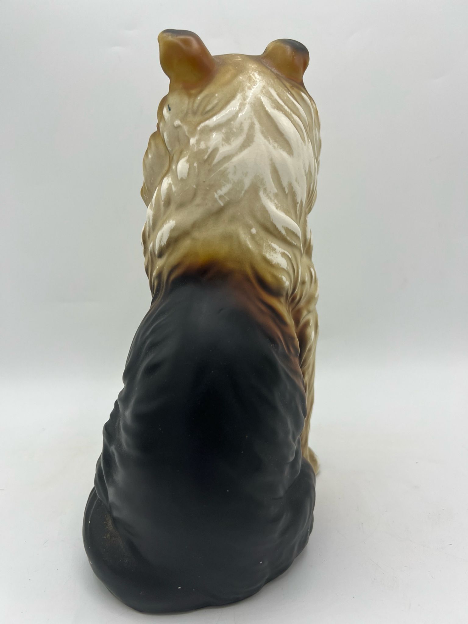 Vintage ceramic dog