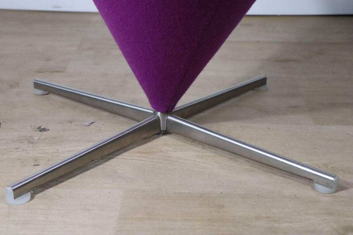 Pair of Verner Panton “Cone Chair” model chairs, Vitra edition