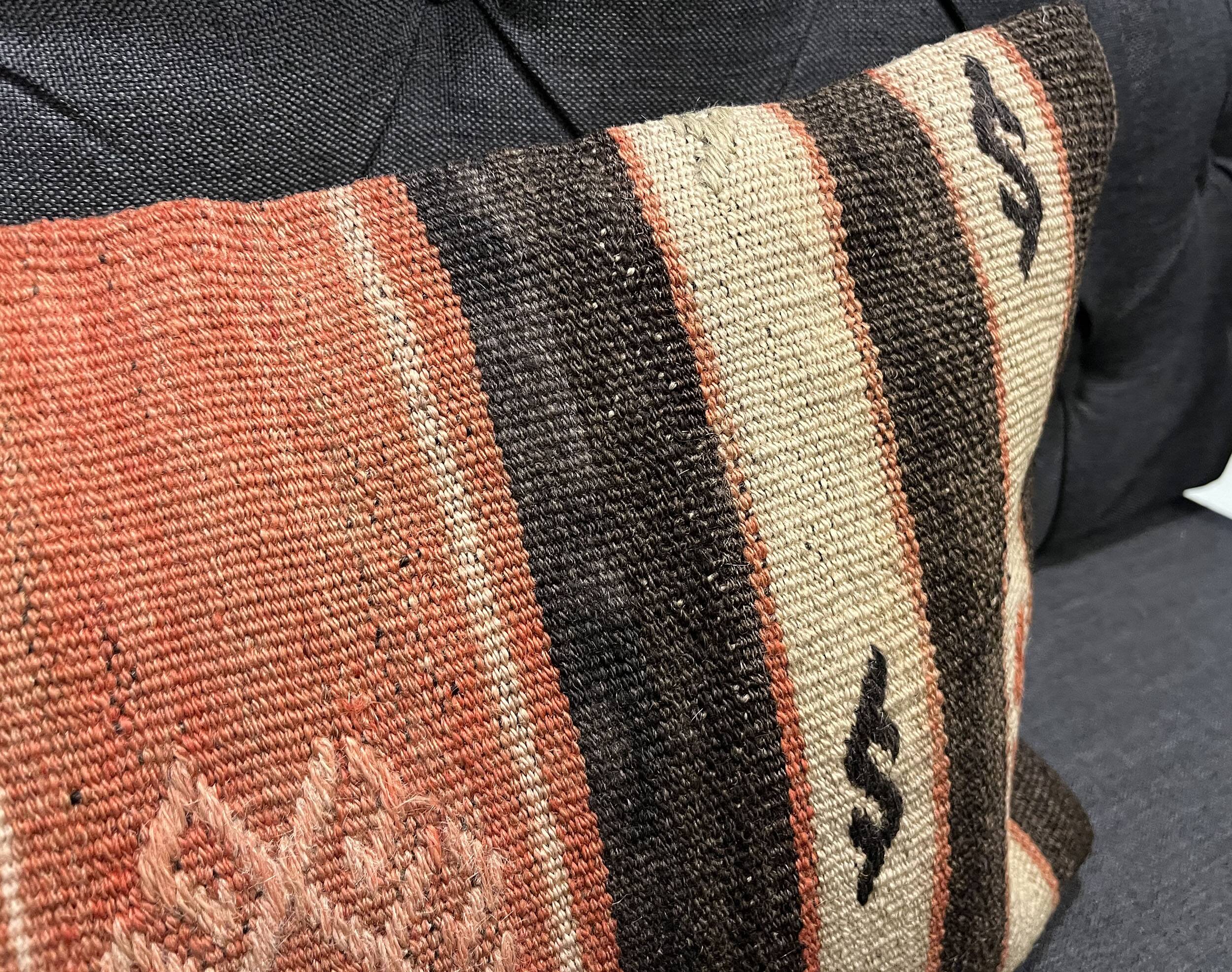 Handmade Rug Pillow Cover