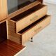 East German sideboard/glass cabinet from the 1960s
