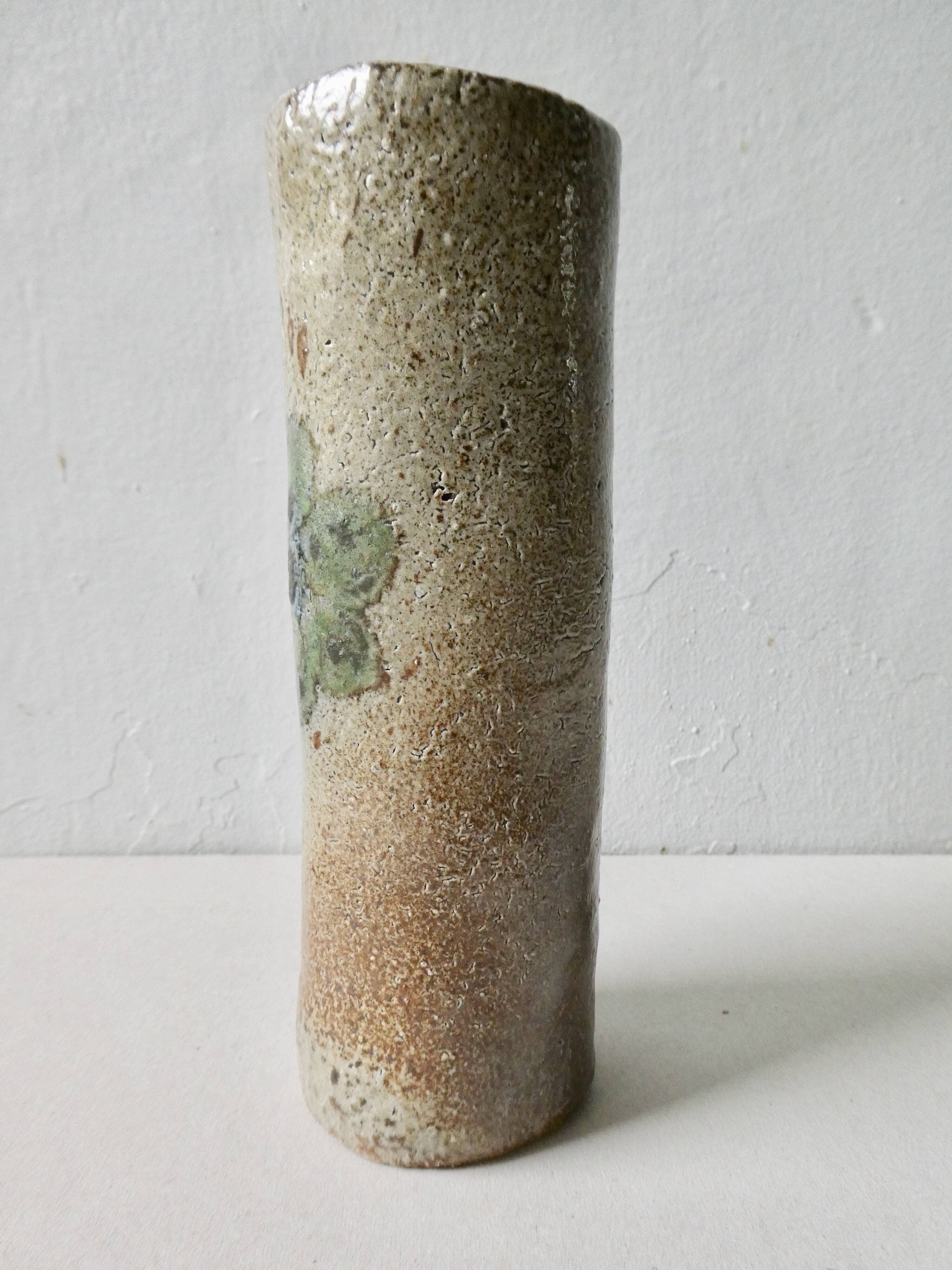 Stoneware vase Jean Claude Monange, 70s