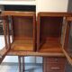 Pair of art deco showcases